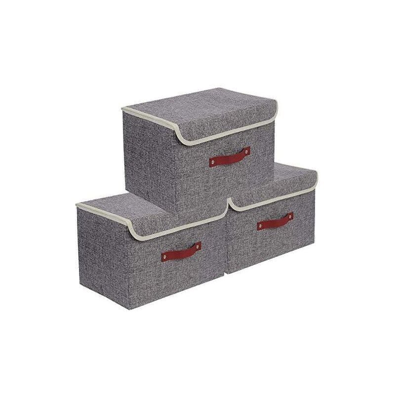 Organisateur, Organisateur Pliable, Organisateur de Vêtements, Jouets, Magazine Maison, Bureau, Chambre d'enfant, Placard, Chambre (38 x 25 x 25 cm