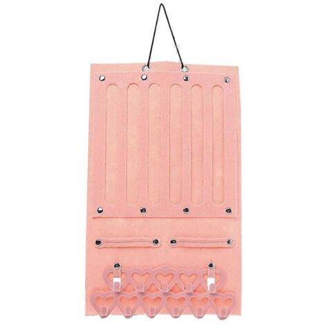 Organisateur porte-accessoires pour cheveux en feutrine, cintre décoratif à faire soi-même