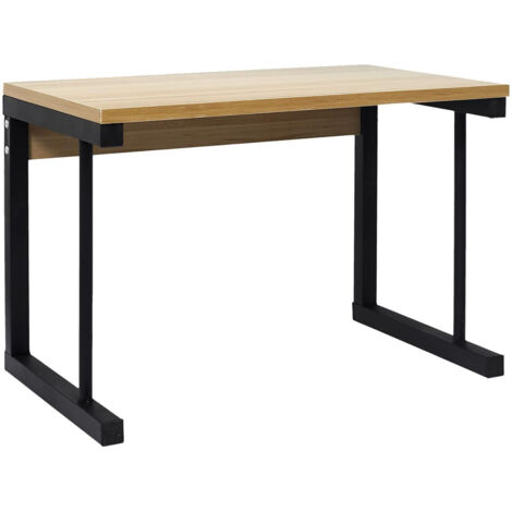 Organisateur pour Micro-Ondes Métal Noir et Aspect Bois - SEISHI