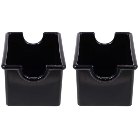 Organisateur pour sachets de thé (lot de 2), organisateur pour sachets de café, organisateur pour sachets de sucre, récipient en acrylique (en vrac)