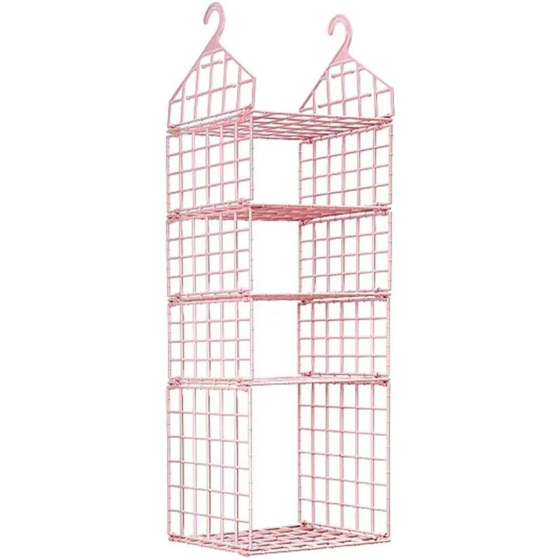 Lling - Organisateur suspendu en plastique pour le camping, la salle de bain et la chambre