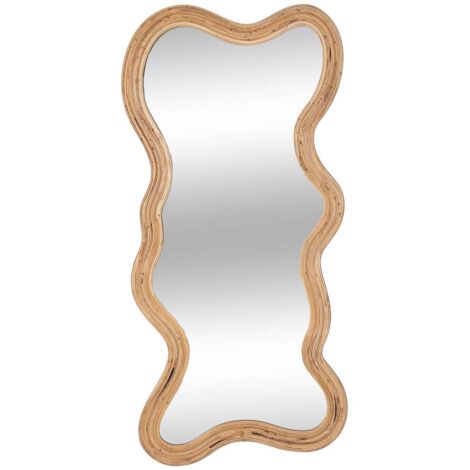 Organischer Spiegel Maggie Rattan 179x86cm - Atmosphera créateur d'intérieur