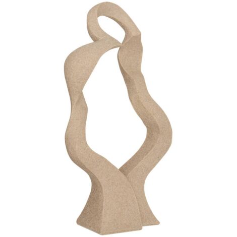 Organisches Deko-Objekt Salma 22,5x13x43,5cm beige - Atmosphera créateur d'intérieur