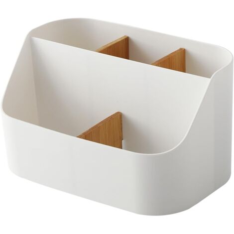 Organiseur de bureau, porte-télécommande, boîte de rangement pour maquillage, pour la maison et le bureau