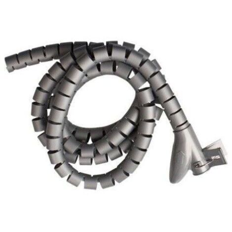 Organiseur de câbles hélicoïdal gris mat 2,5 m GSC 0300147