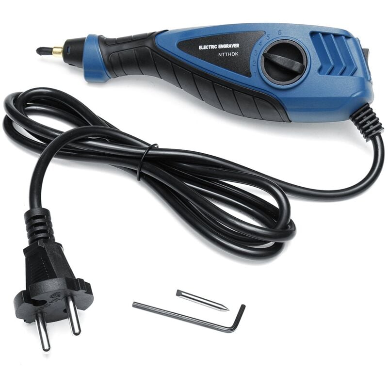Crea - Machine de gravure électrique Dremel 220 v 25 w pour bijoux, bois, métal, stylo de gravure manuel
