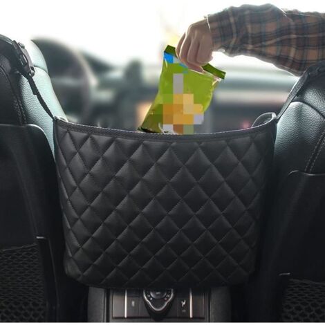 Organiseur de rangement pour siège de voiture - MARQUE - Modèle - Noir - 39x27 cm - Grande capacité