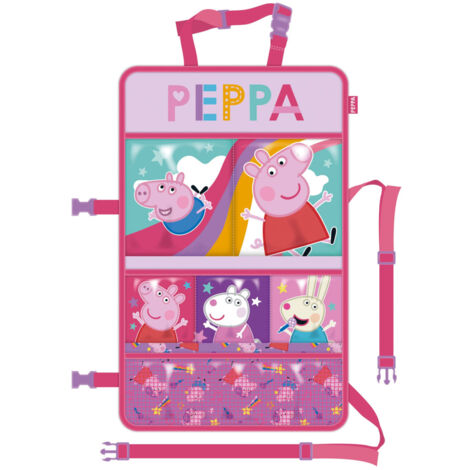 Organiseur de siège arrière de voiture - Peppa Pig - 35x58 cm