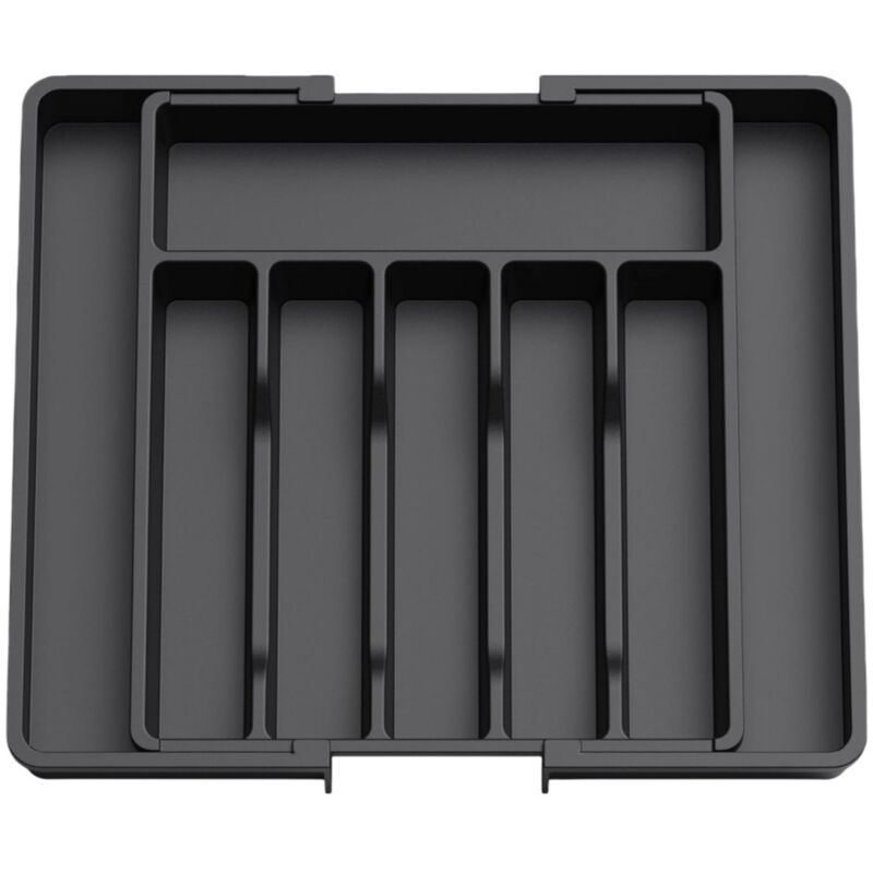 Tigrezy - Organiseur de tiroir, plateau à ustensiles extensible pour cuisine, support à couverts et couverts sans bpa pour cuillères, fourchettes,