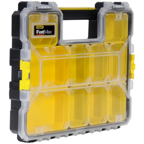Organiseur - Etanche - 10 Compartiments Amovibles - 5,5 kg Max - FATMAX - STANLEY, 1-97-517