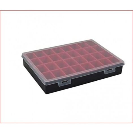 - Organizador - 330 x 247 x 54 mm - 32 Cajones Extraíbles - 4,4 L