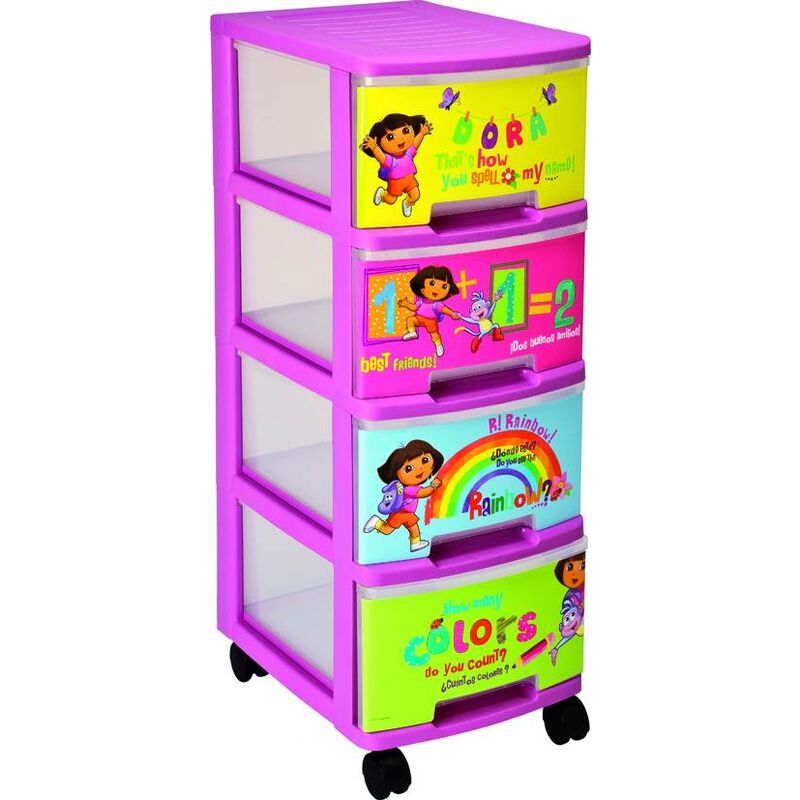 

Organizador A4 4x10l Curver Dora
