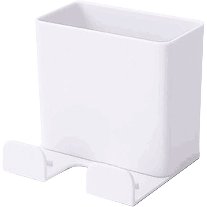 

Organizador adhesivo para montaje en pared, caja de almacenamiento,blanco