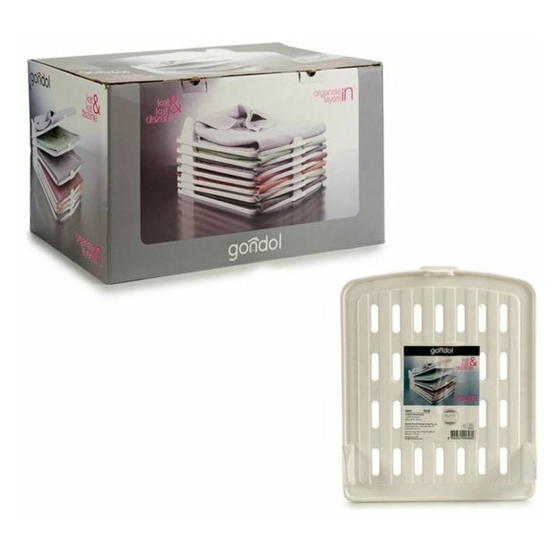 

Organizador Camisas Blanco Plástico (35,5 x 6,5 x 29,5 cm) (1 pcs)