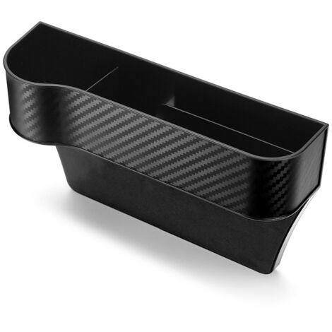 Organizador de asiento de coche, caja de almacenamiento multifuncional para el asiento delantero, compatible con coches, SUV y camiones.
