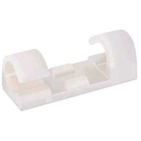 ORGANIZADOR DE CABLES EN CINTA 20 UDS BLANCO KD10080