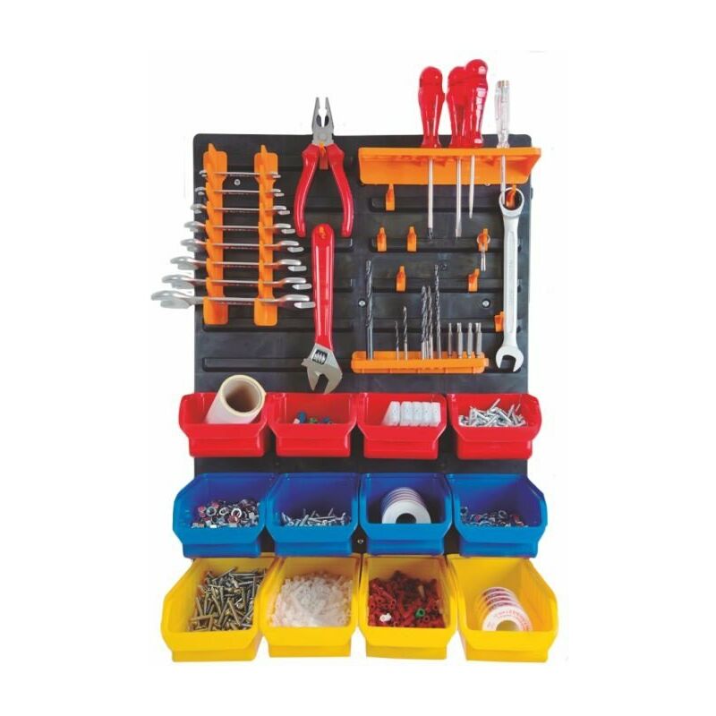 

Mini kit organizador taller pared