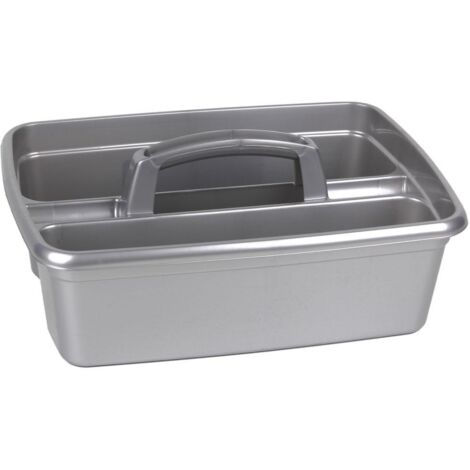 organizador de limpieza  color gris  39.5x29x16cm venta unitaria