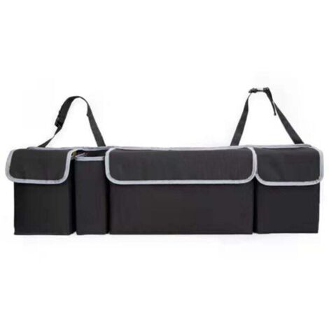 Organizador de maletero de 1 pieza, organizador de maletero, múltiples bolsillos, impermeable, adecuado para SUV