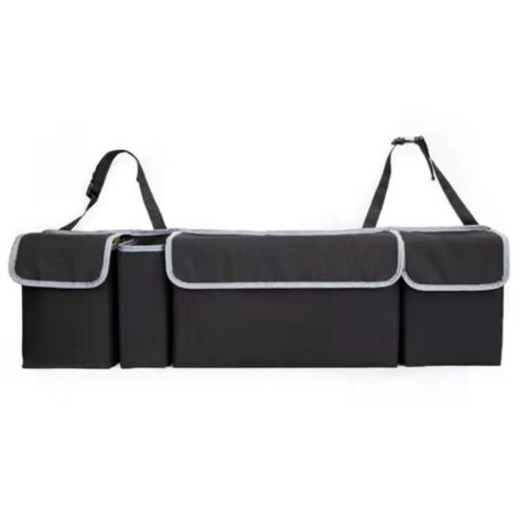 Organizador de maletero de coche, organizador de maletero de coche, múltiples bolsillos, impermeable, adecuado para SUV, 1 ud.