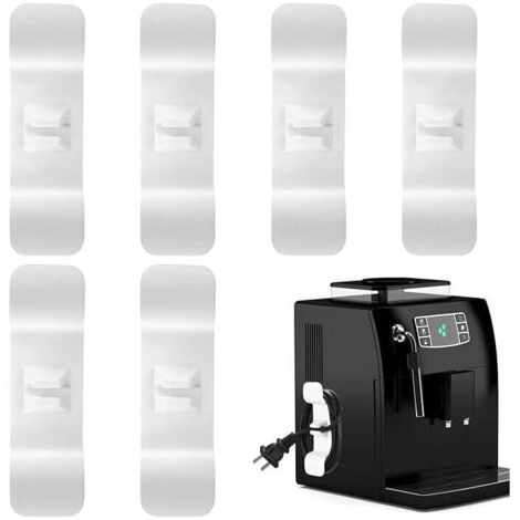 Organizador de piezas KZQ para electrodomésticos, sujetacables, clips para cables, organizador autoadhesivo para pequeños electrodomésticos, accesorios de cocina, cables