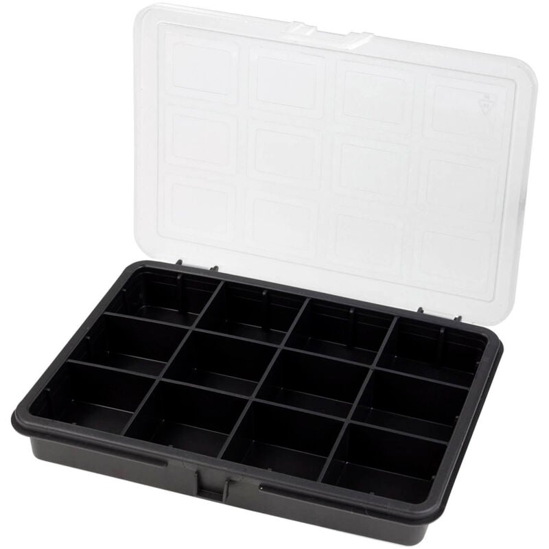 Dema - Organizador Plastico 12 Compartimentos 180x128x32 mm.