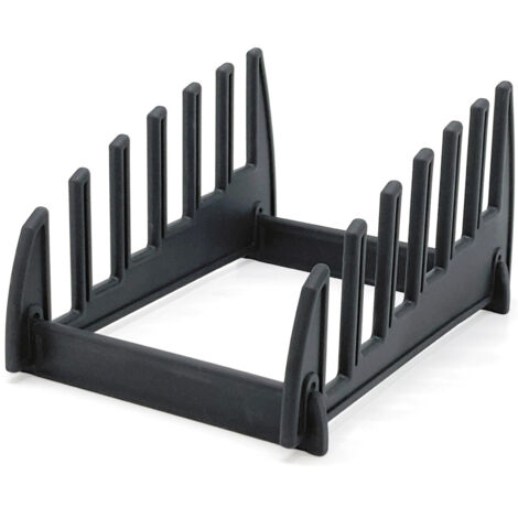 Organizador de soporte para tablas de cortar con tapa 320 x 320 x 160 mm
