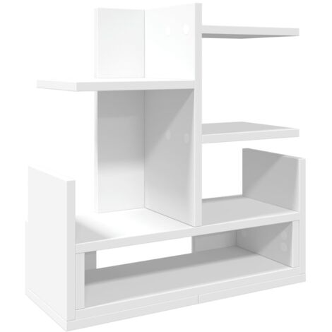 Organizador escritorio madera ingeniería blanco 49x20x52,5 cm vidaXL