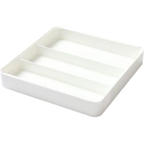 Organizador genérico para cajones de utensilios con diseño retráctil, organizador multifuncional para cubiertos, caja de almacenamiento para cubiertos y utensilios de cocina, bandeja ajustable para la