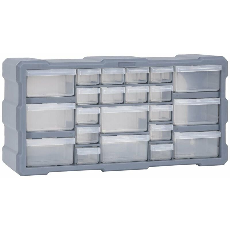

Organizador multicajones con 22 cajones 49x16x25,5 cm