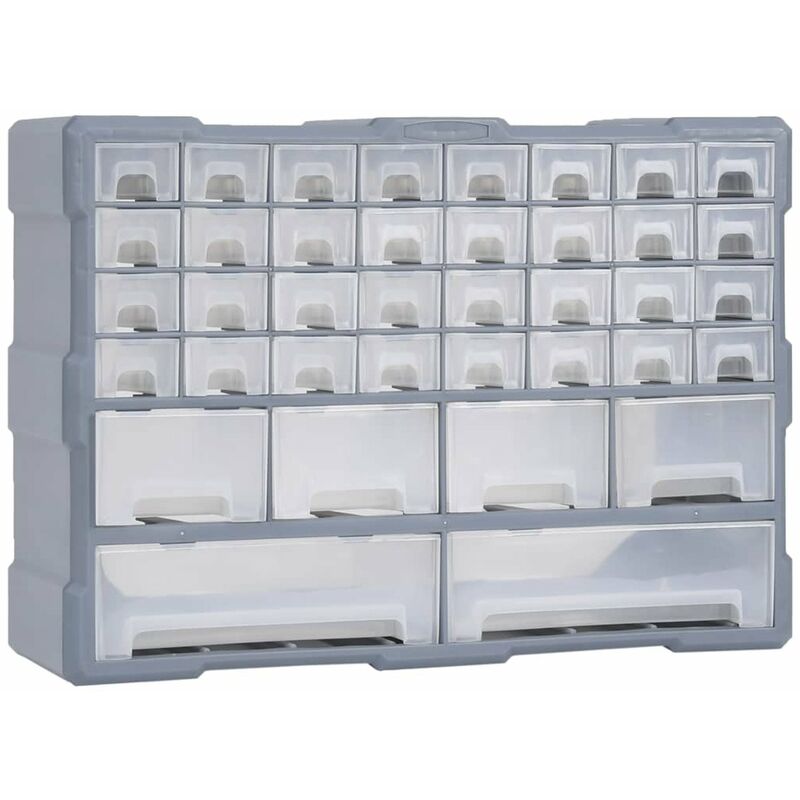 

Organizador multicajones con 40 cajones 52x16x37,5 cm