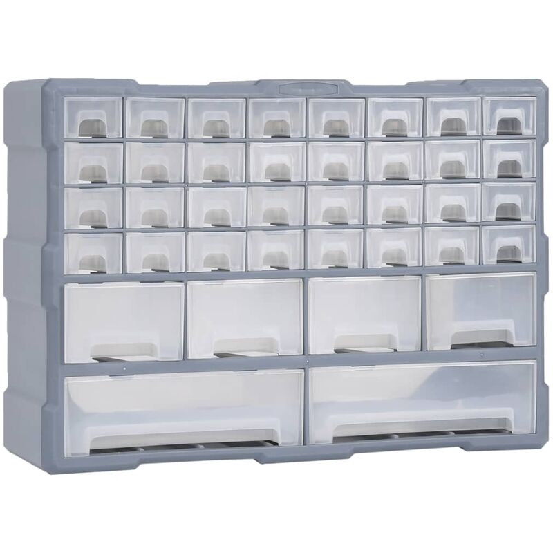 

Bh Design - Organizador multicajones con 40 cajones 52x16x37,5 cm