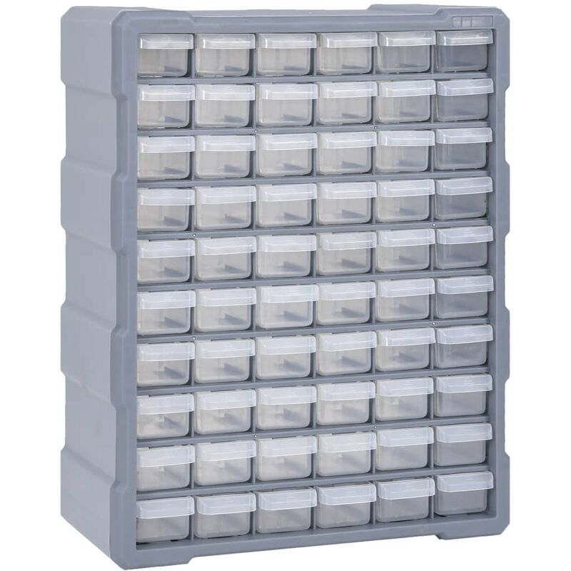

Bh Design - Organizador multicajones con 60 cajones 38x16x47,5 cm
