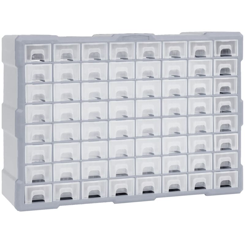 

Organizador multicajones con 64 cajones 52x16x37,5 cm