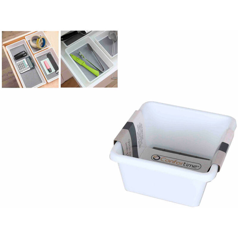 

Bh Design - Organizador Multiusos Confortime (9,5 x 9,5 x 5 cm)