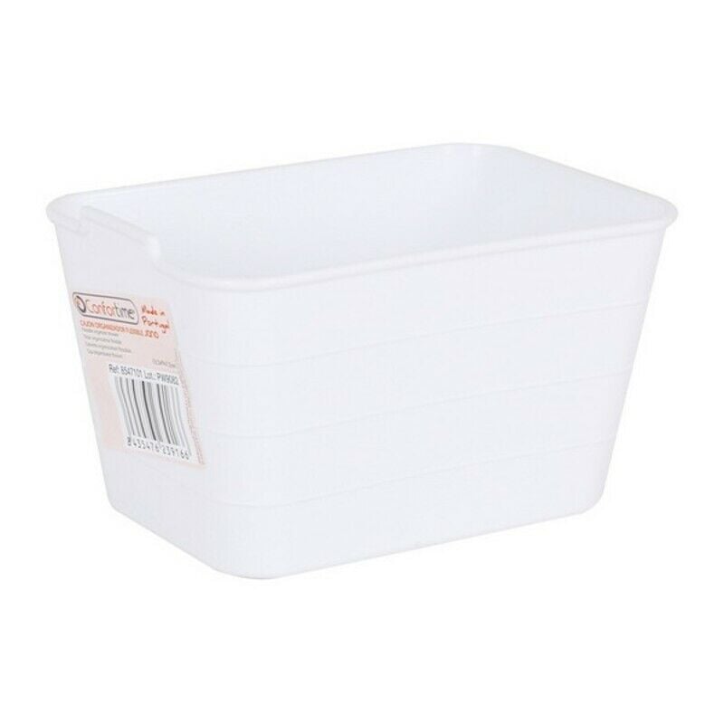 

Organizador Multiusos Jano Flexible Blanco (13,5 x 9 x 7,5 cm)