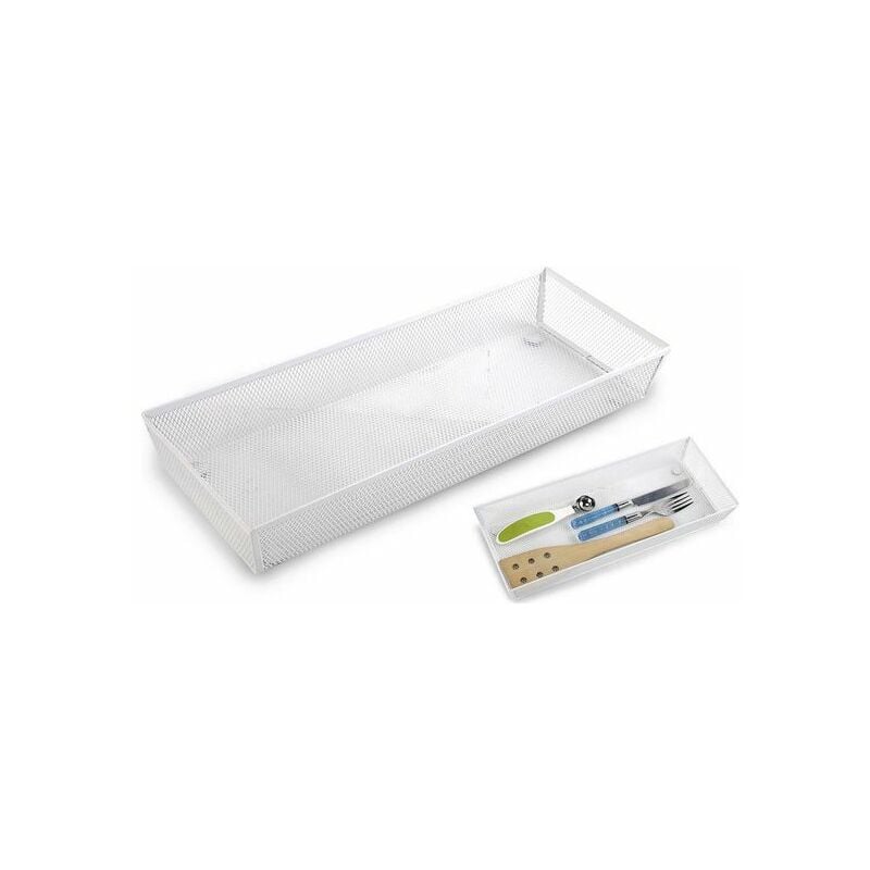 

Organizador para Cajones Confortime Metal Blanco