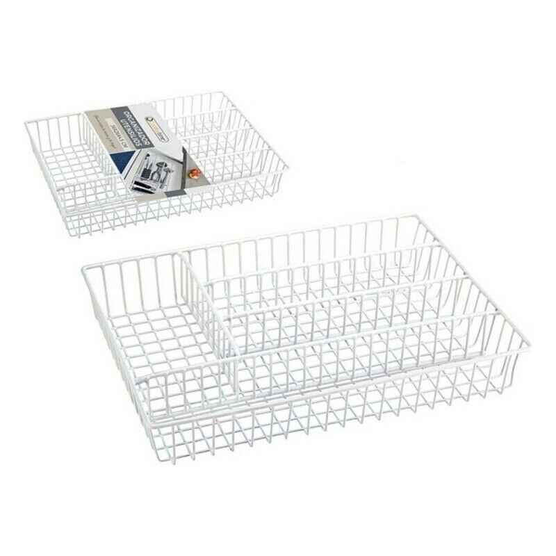

Organizador Multiusos Confortime Metal Blanco (36 x 26 x 4,5 cm)