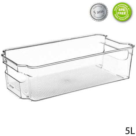 Organizador Para Nevera Tereftalato De Polietileno 31x15cm 5L Transparente