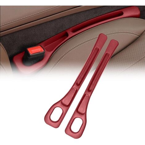 Organizador universal para el espacio entre los asientos del coche, ahorra espacio, paquete de 2, relleno resistente para el espacio entre los asientos, para almacenar los huecos de los asientos del c