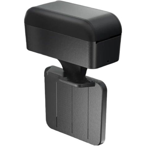 Organizador universal para reposabrazos de coche, altura ajustable, almacenamiento práctico, cojín negro para reposabrazos, 1 pieza - OTRO