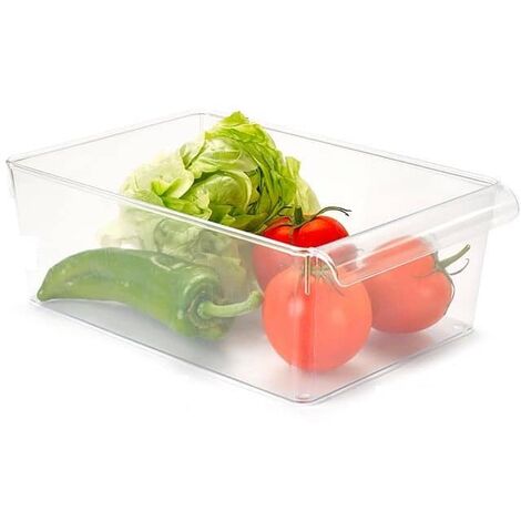 Organizador verduras para frigorifico de plastico  Transparente