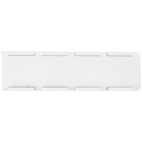 Organizador yogur nevera – Capacidad 4 envases boca ancha 9,5 cm – Fácil instalación – Estante deslizante – Ahorra espacio en neveras pequeñas