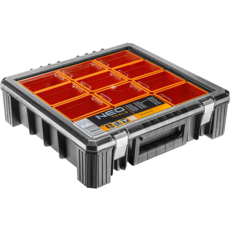 Organizer con secchi 40 x 40 x 12 cm