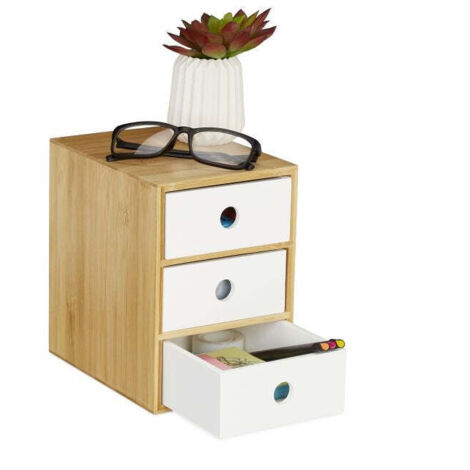 Organizer da scrivania 3 cassetti 8830