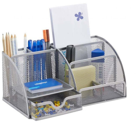 Organizer da scrivania 6 ripiani Metallo