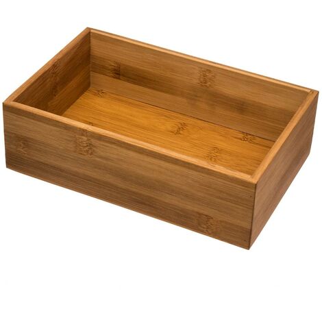 ORGANIZER IN BAMBÙ 15x23x7 cm ecologico