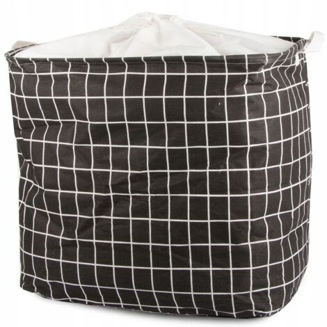 Organizer-Korb Schwarzes Karo Quadrat (60) GABA