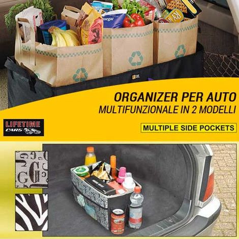 Borsa Portaoggetti Organizer per Baule Bagagliaio Auto 72x25x14,5 cm -  C69959