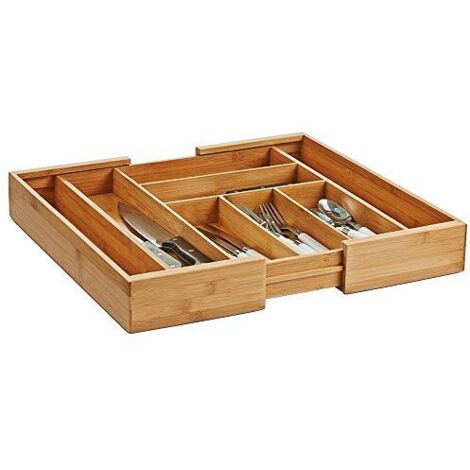 Organizer per Cassetti estensibile in Bamboo